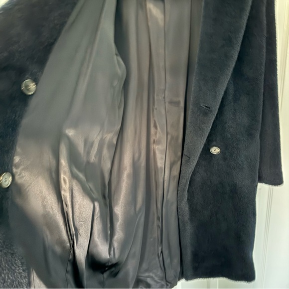 Max Mara Roseto Navy Blue Coat IT 42 US 6 - Picture 14 of 16